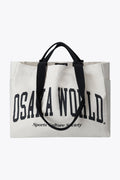 Osaka Cotton Tote Bag | Natural Raw